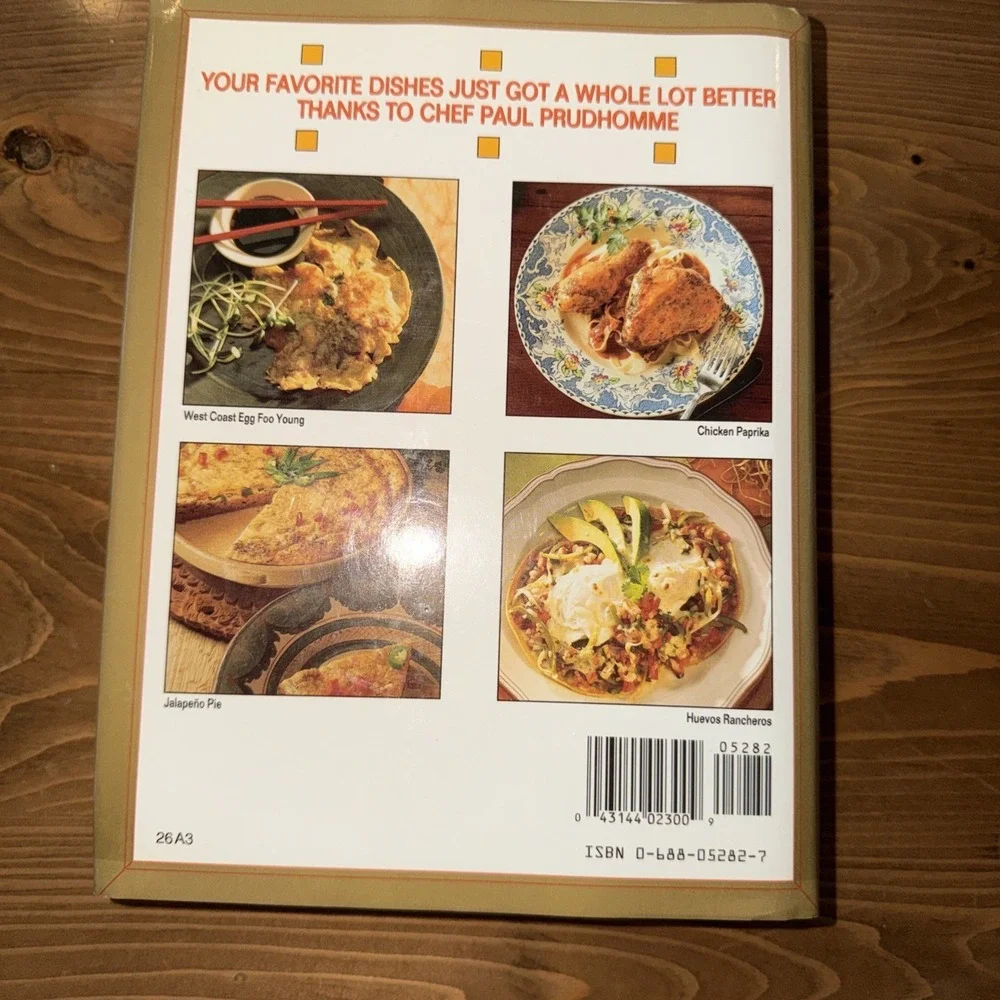 Chef‎ Paul Prudhomme's SIGNED Seasoned America - Hardcover + Extra
